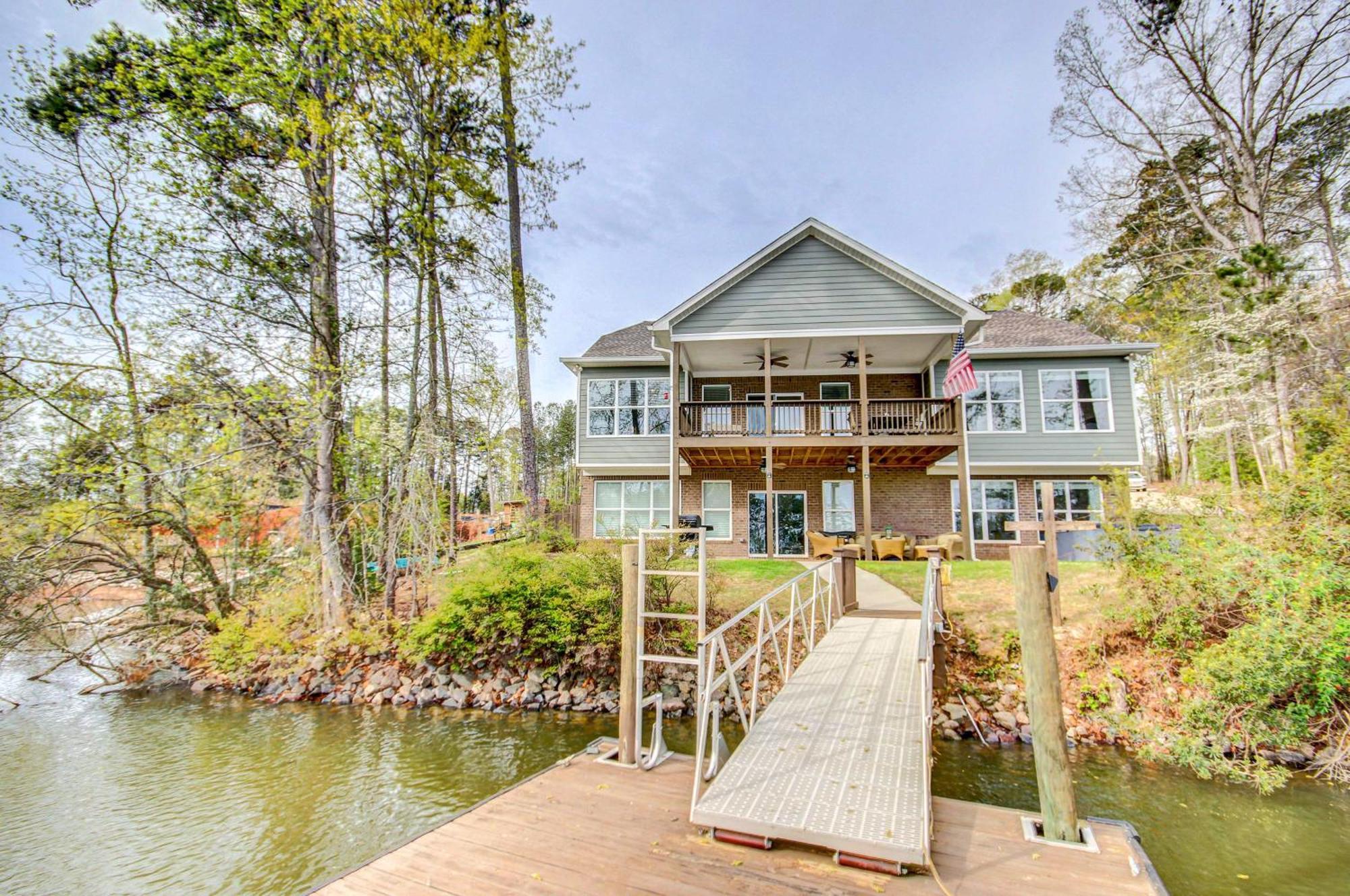 Lakefront Leesville Retreat With Private Dock! Lake Murray Shores Exterior foto