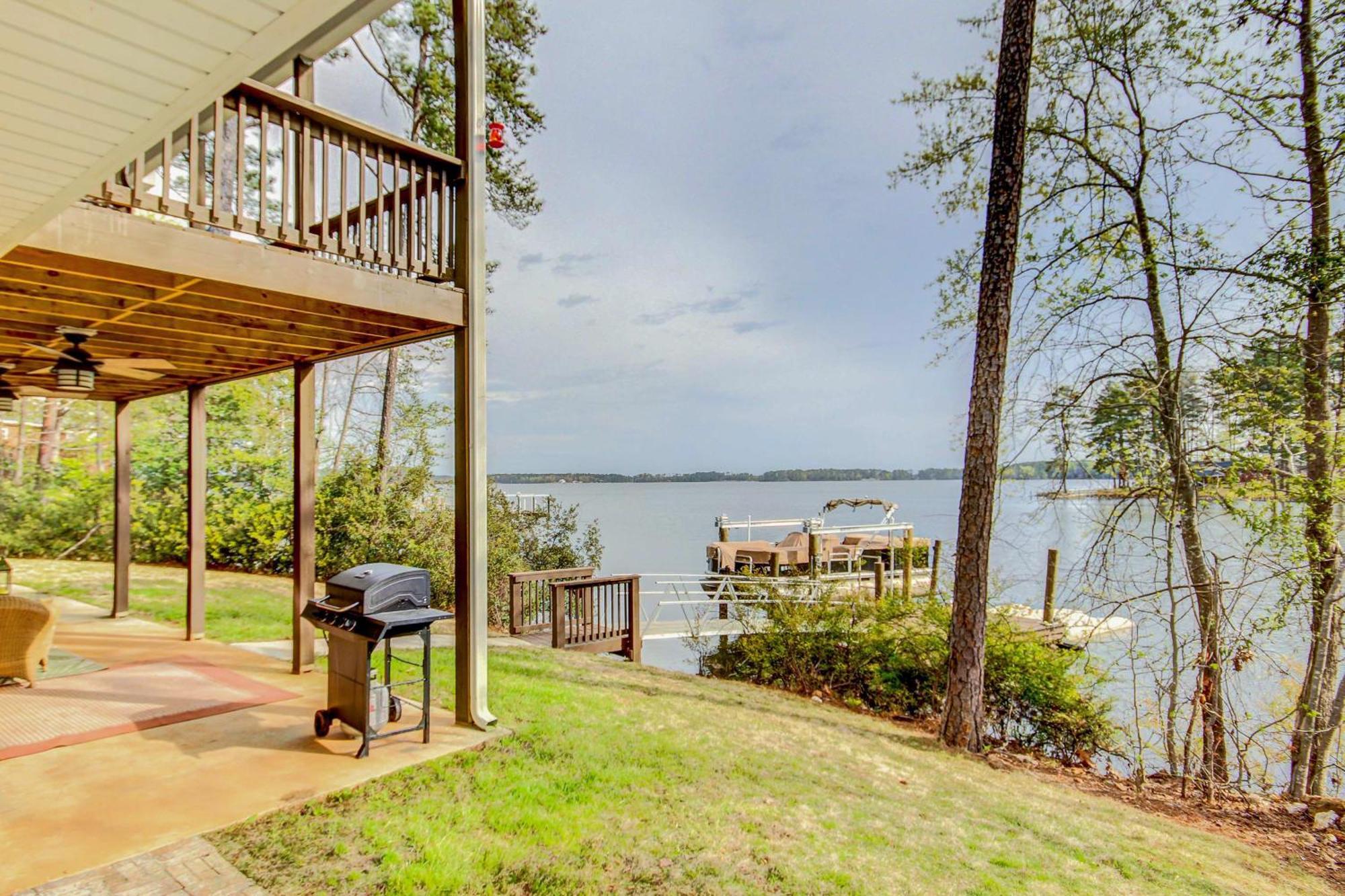 Lakefront Leesville Retreat With Private Dock! Lake Murray Shores Exterior foto